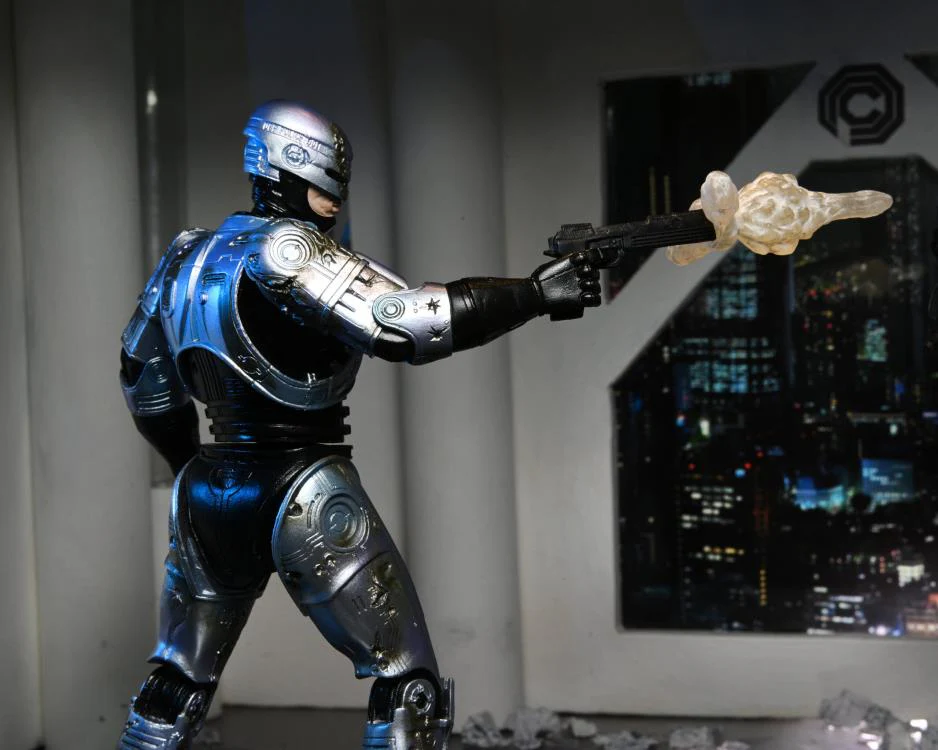 RoboCop - Ultimate Battle Damaged RoboCop with Chair - Image 13