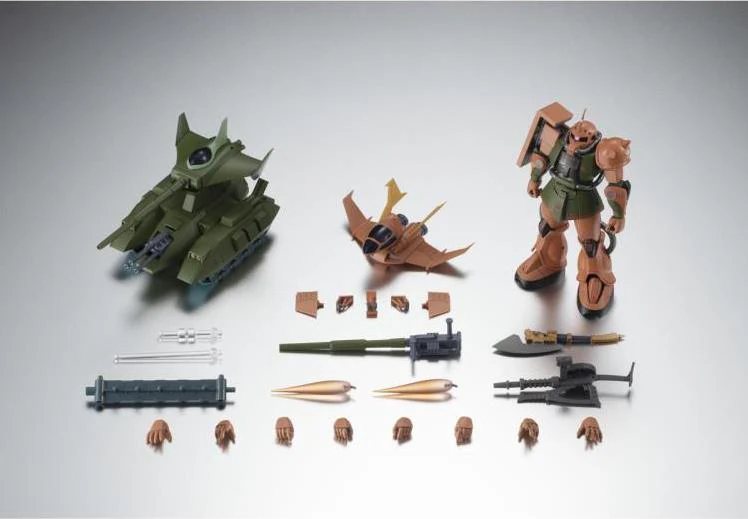 RS MS-06FS Zaku II Garma's Custom Model and Magella Attack Ver. A.N.I.M.E. P-Bandai Exclusive - Image 9