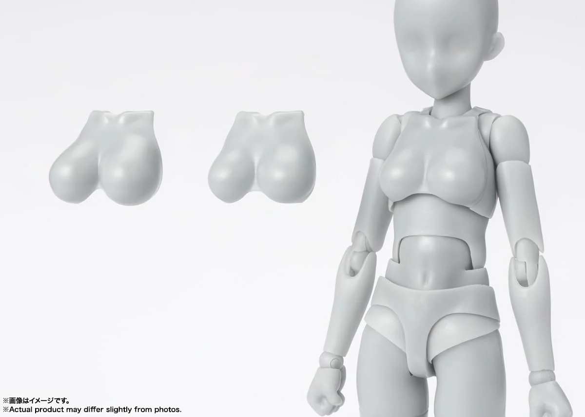 S.H.Figuarts - Body Chan - School Life Edition Set (Gray Color Ver.) - Image 7