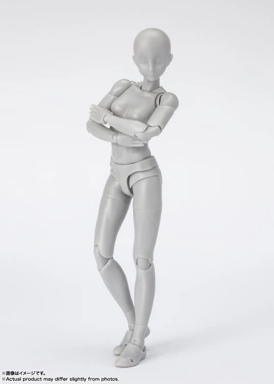 S.H.Figuarts - Body-chan Sports Edition Set (Gray Color Ver.) - Image 9