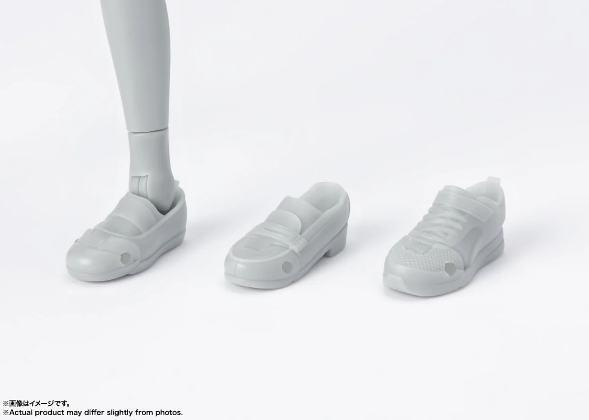 S.H.Figuarts - Body Kun - School Life Edition Set (Gray Color Ver.) - Image 6