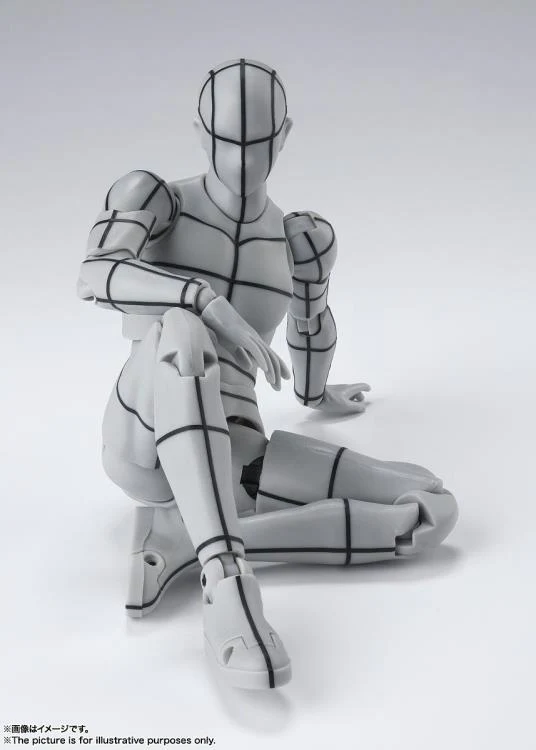 S.H.Figuarts - Body Kun Wireframe Gray Color Ver. - Image 3