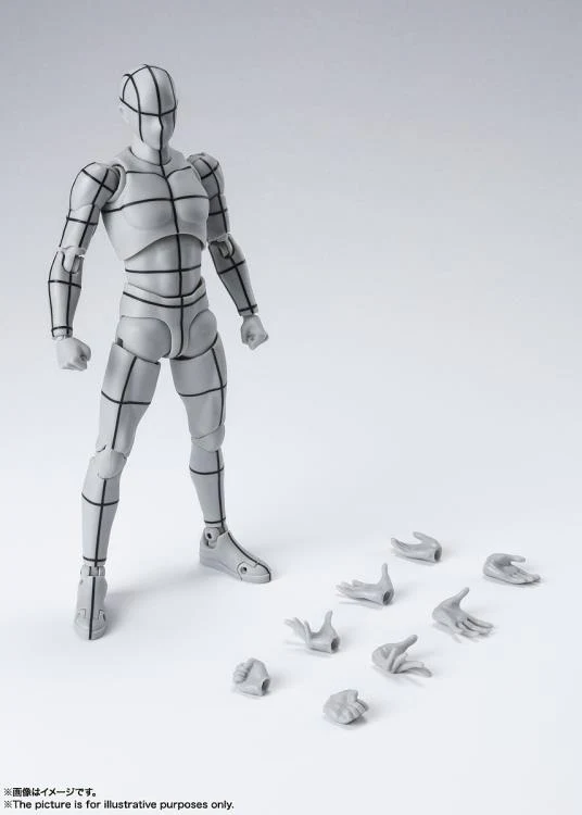 S.H.Figuarts - Body Kun Wireframe Gray Color Ver. - Image 4
