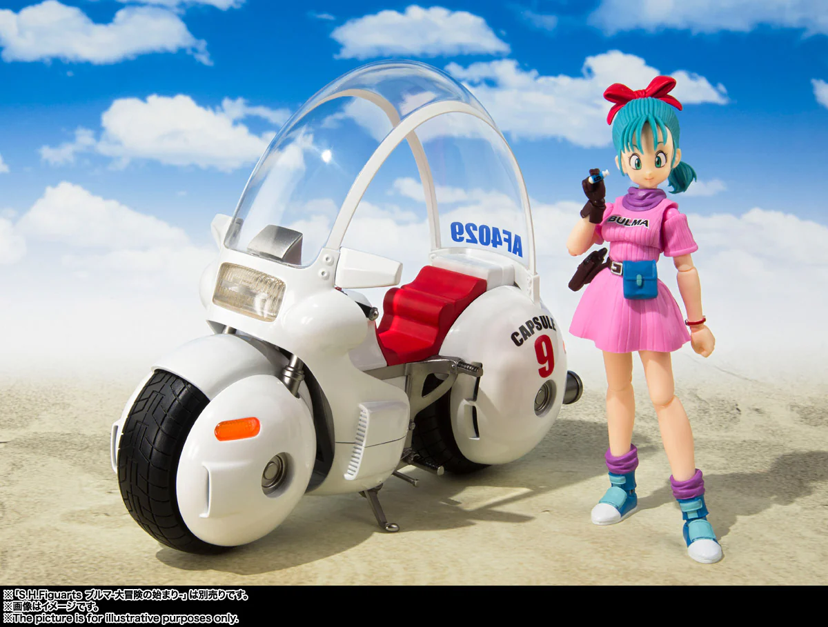 S.H.Figuarts Bulma’s Capsule No. 9 Motorcycle - Image 4