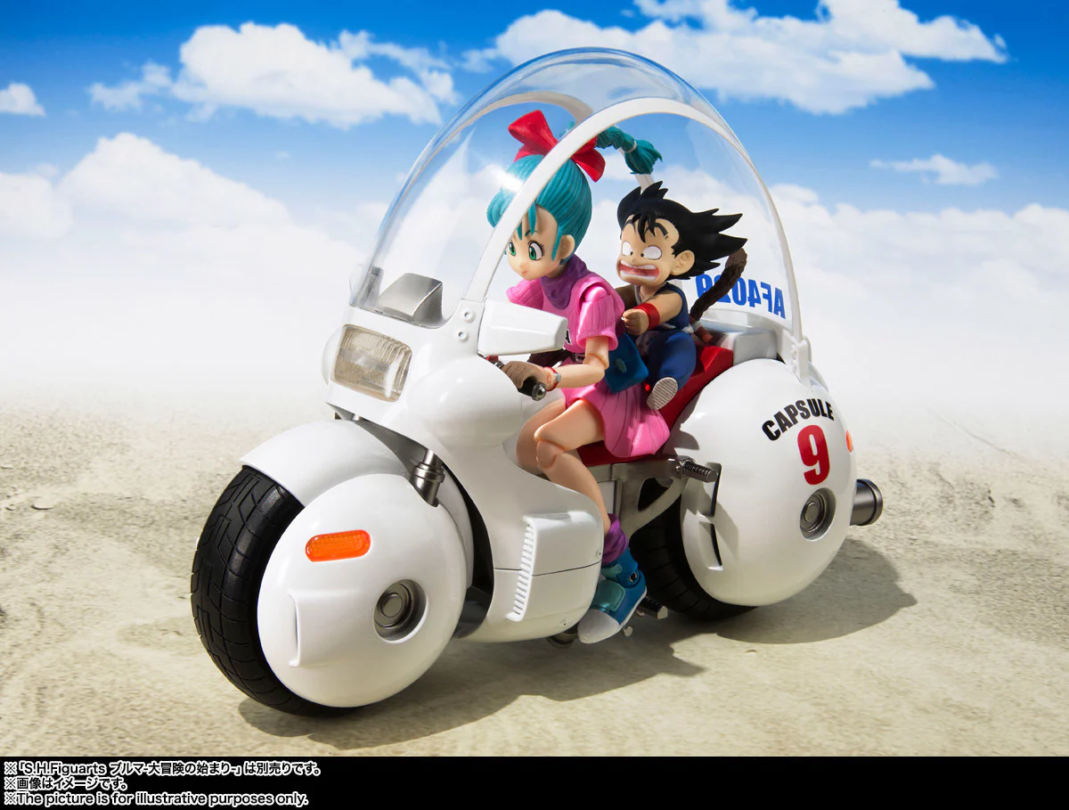 S.H.Figuarts Bulma’s Capsule No. 9 Motorcycle - Image 5