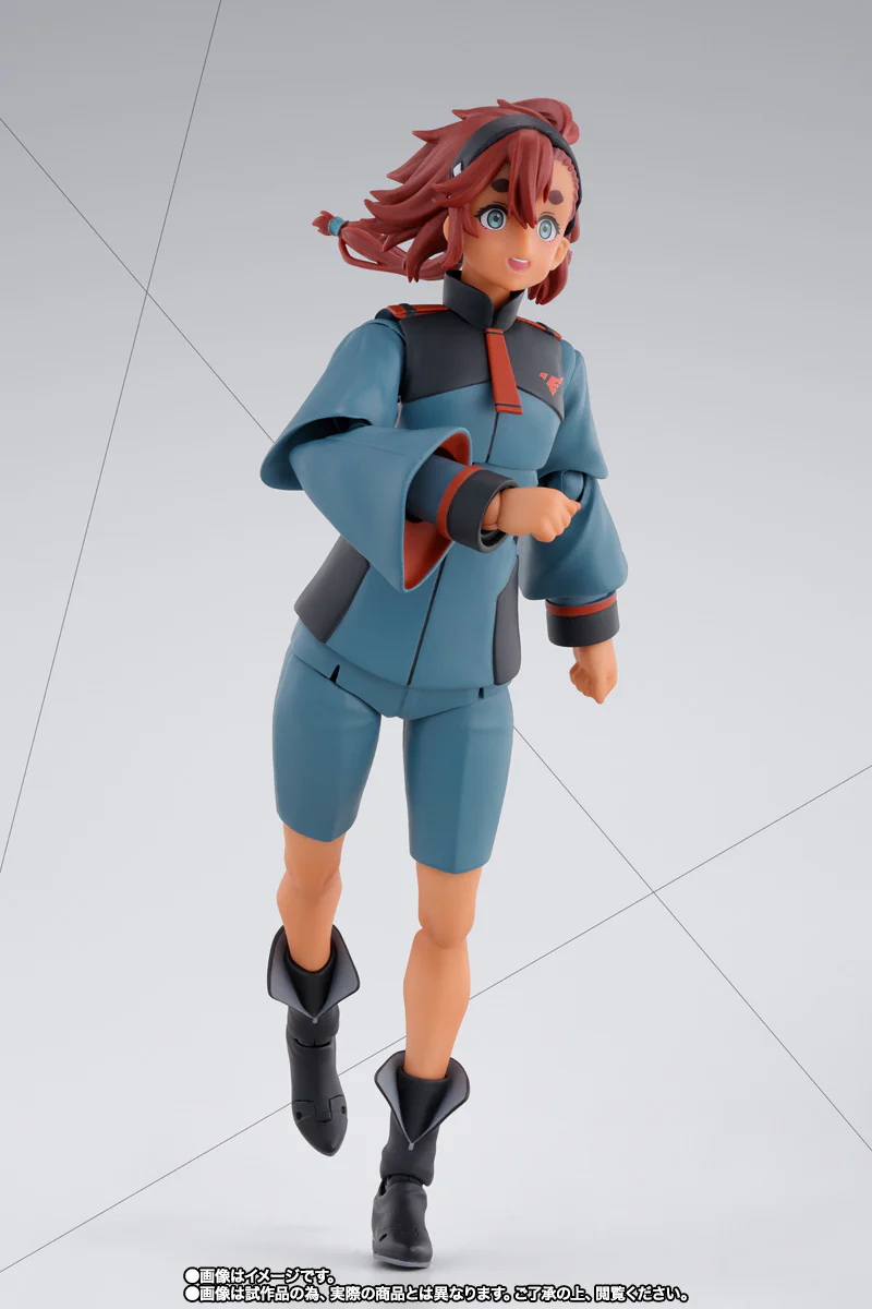 S.H. Figuarts Mobile Suit Gundam: The Witch from Mercury: Suletta Mercury (Regular Uniform Ver.) with Option Set - Image 3