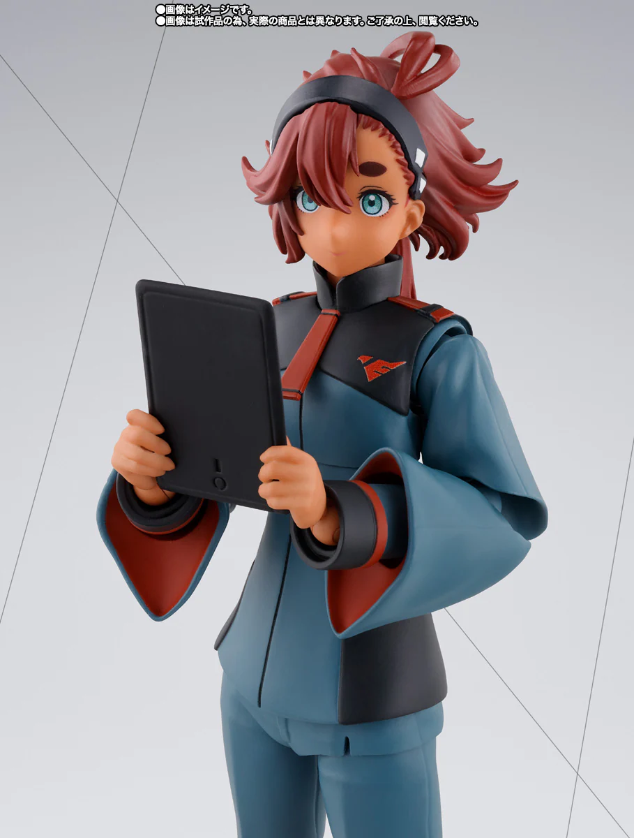 S.H. Figuarts Mobile Suit Gundam: The Witch from Mercury: Suletta Mercury (Regular Uniform Ver.) with Option Set - Image 4