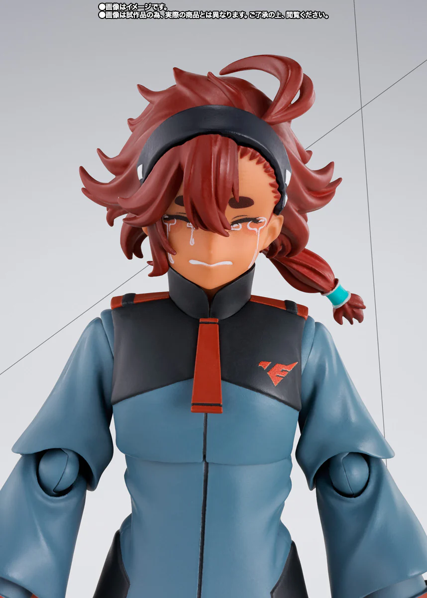 S.H. Figuarts Mobile Suit Gundam: The Witch from Mercury: Suletta Mercury (Regular Uniform Ver.) with Option Set - Image 6