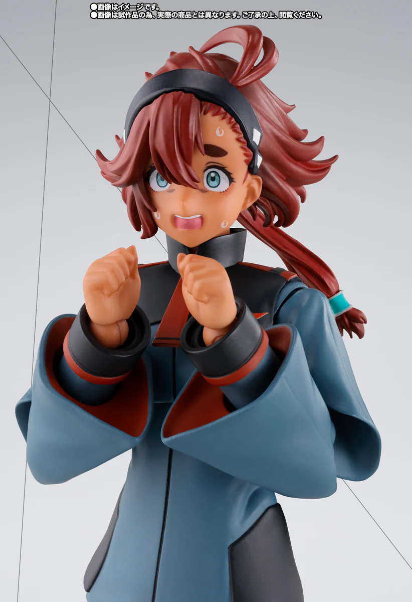 S.H. Figuarts Mobile Suit Gundam: The Witch from Mercury: Suletta Mercury (Regular Uniform Ver.) with Option Set - Image 7