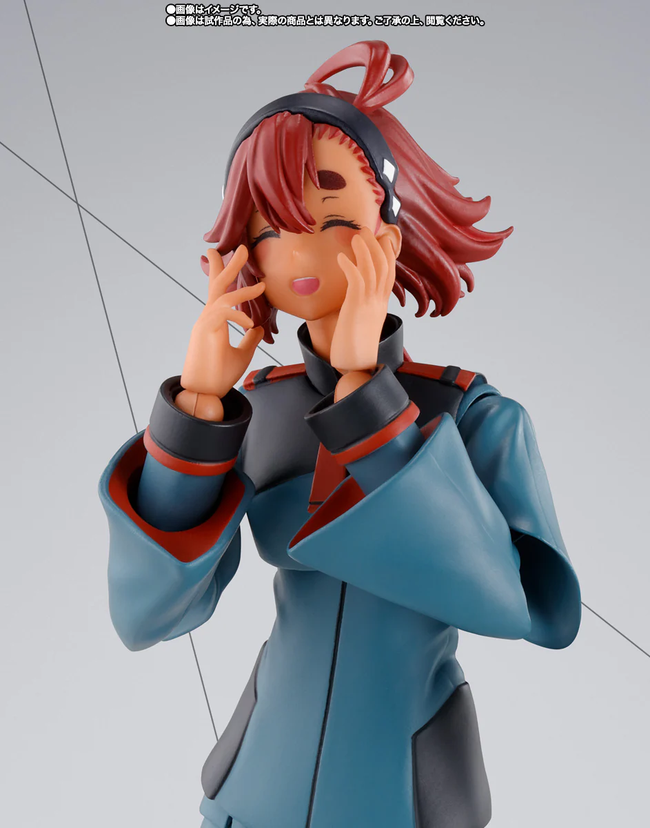S.H. Figuarts Mobile Suit Gundam: The Witch from Mercury: Suletta Mercury (Regular Uniform Ver.) with Option Set - Image 8