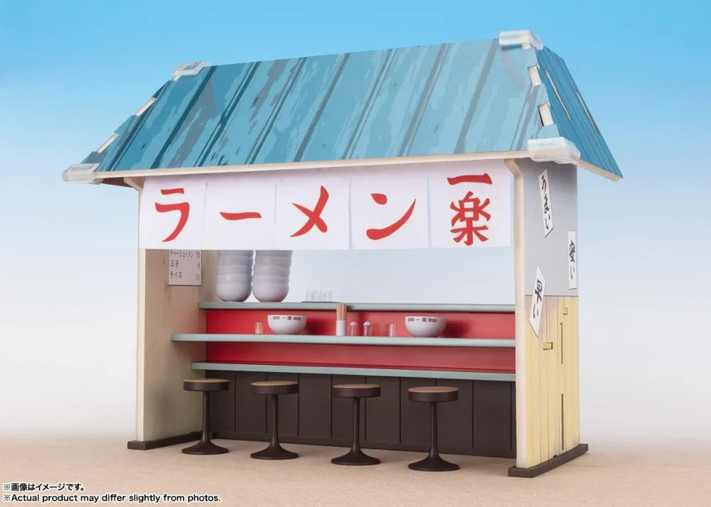 S.H.Figuarts Naruto: Shippuden - Ichiraku Ramen Set - LIMITED