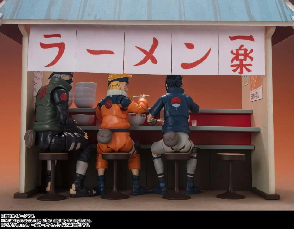 S.H.Figuarts Naruto: Shippuden - Ichiraku Ramen Set - LIMITED - Image 4