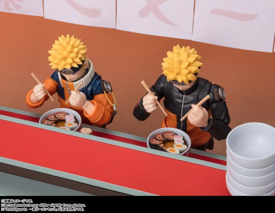 S.H.Figuarts Naruto: Shippuden - Ichiraku Ramen Set - LIMITED - Image 5