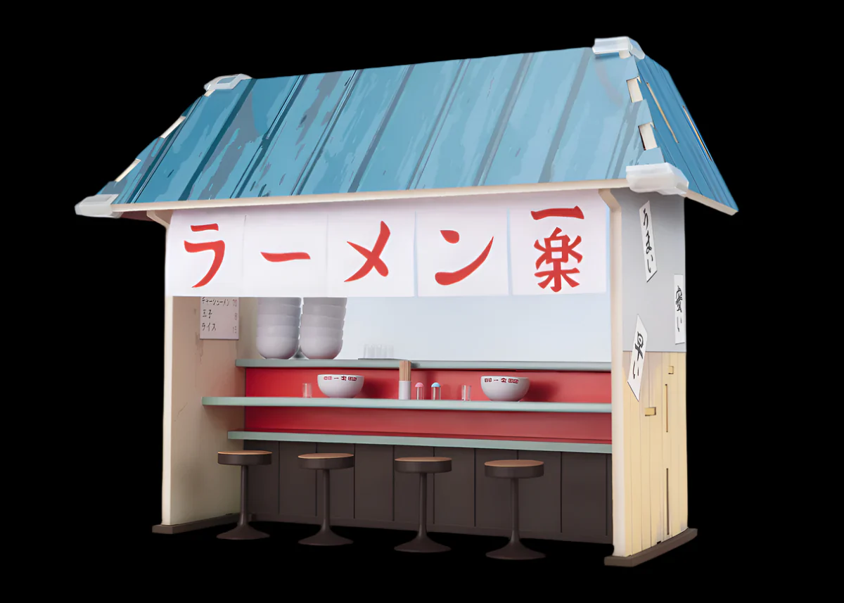 S.H.Figuarts Naruto: Shippuden - Ichiraku Ramen Set - LIMITED - Image 7