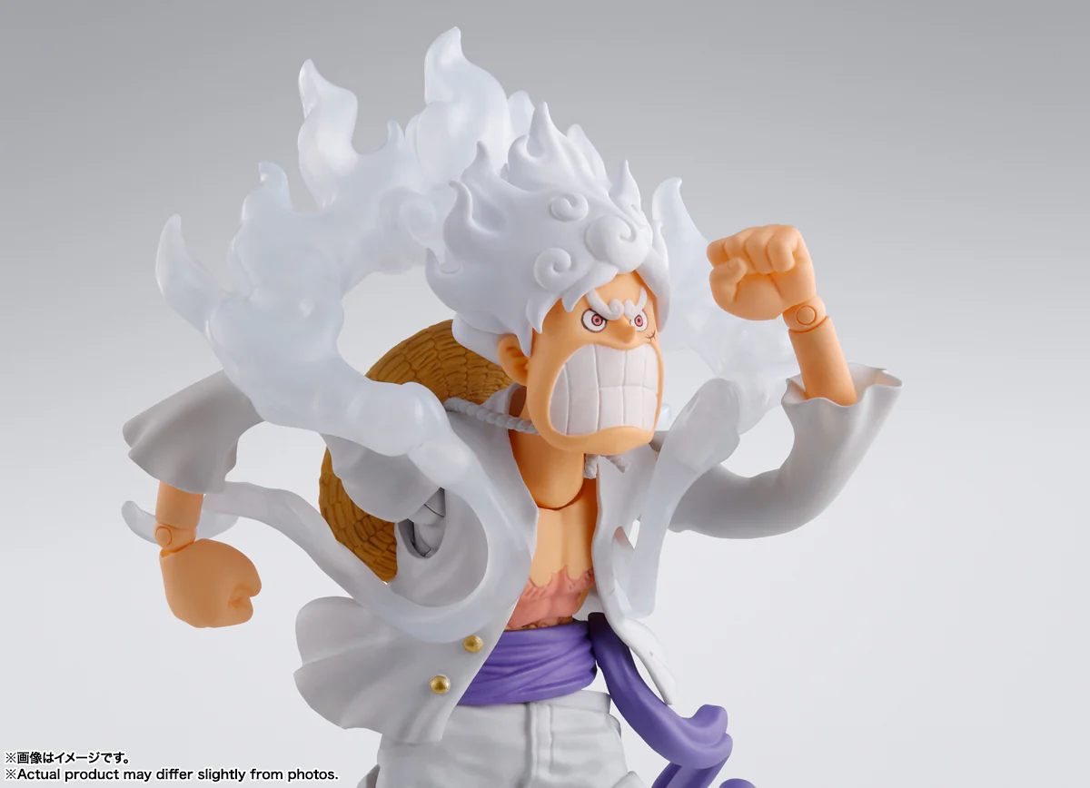 S.H.Figuarts - One Piece: Monkey D. Luffy (Gear 5) - EXCLUSIVE - Image 5