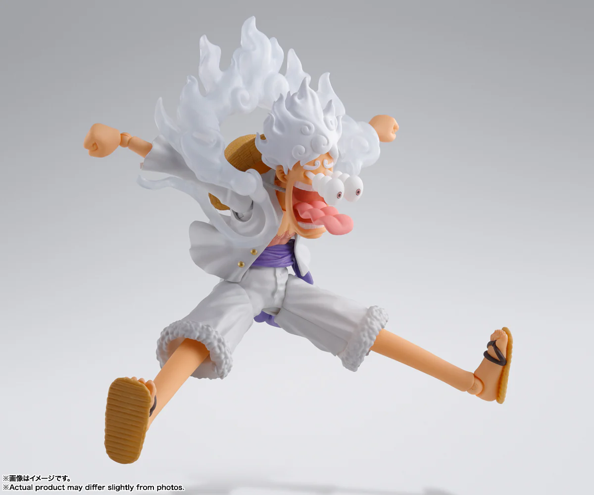 S.H.Figuarts - One Piece: Monkey D. Luffy (Gear 5) - EXCLUSIVE - Image 6
