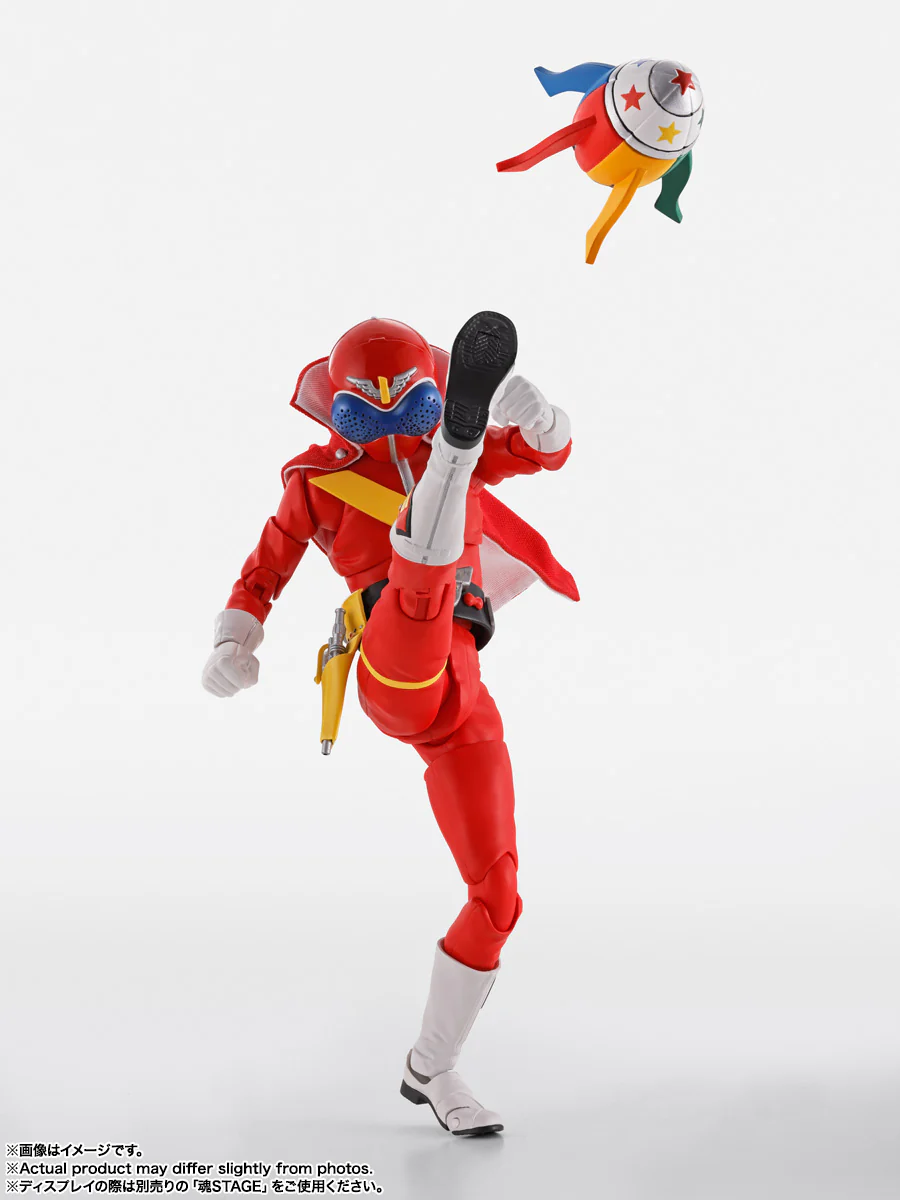 S.H.Figuarts - Shinkocchou Seihou - Akaranger - Super Sentai 50th Anniversary Ver. (w/First Press Limited Base) - Image 10
