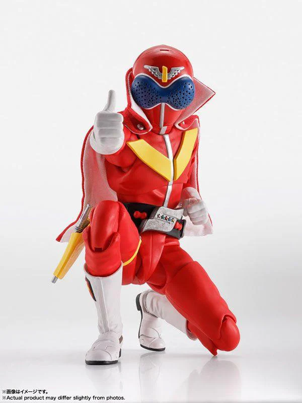 S.H.Figuarts - Shinkocchou Seihou - Akaranger - Super Sentai 50th Anniversary Ver. (w/First Press Limited Base) - Image 5