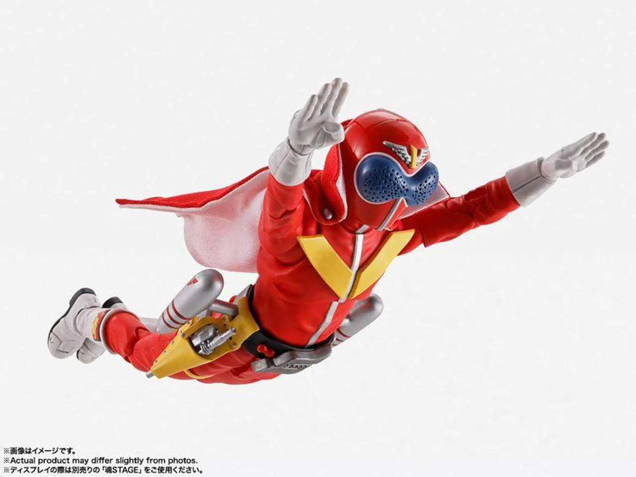 S.H.Figuarts - Shinkocchou Seihou - Akaranger - Super Sentai 50th Anniversary Ver. (w/First Press Limited Base) - Image 6