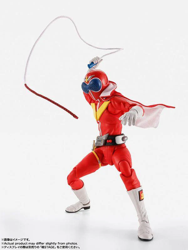 S.H.Figuarts - Shinkocchou Seihou - Akaranger - Super Sentai 50th Anniversary Ver. (w/First Press Limited Base) - Image 7