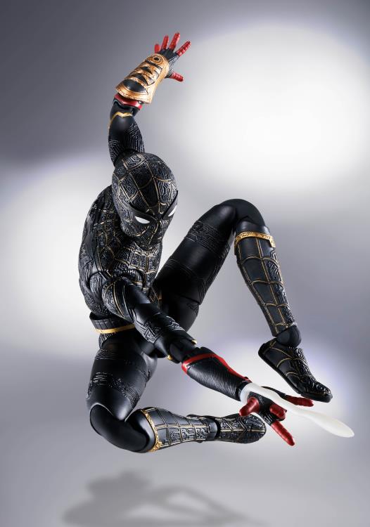 S.H. Figuarts - Spider-man No Way Home: Spider-Man (Black & Gold Suit) - Image 5
