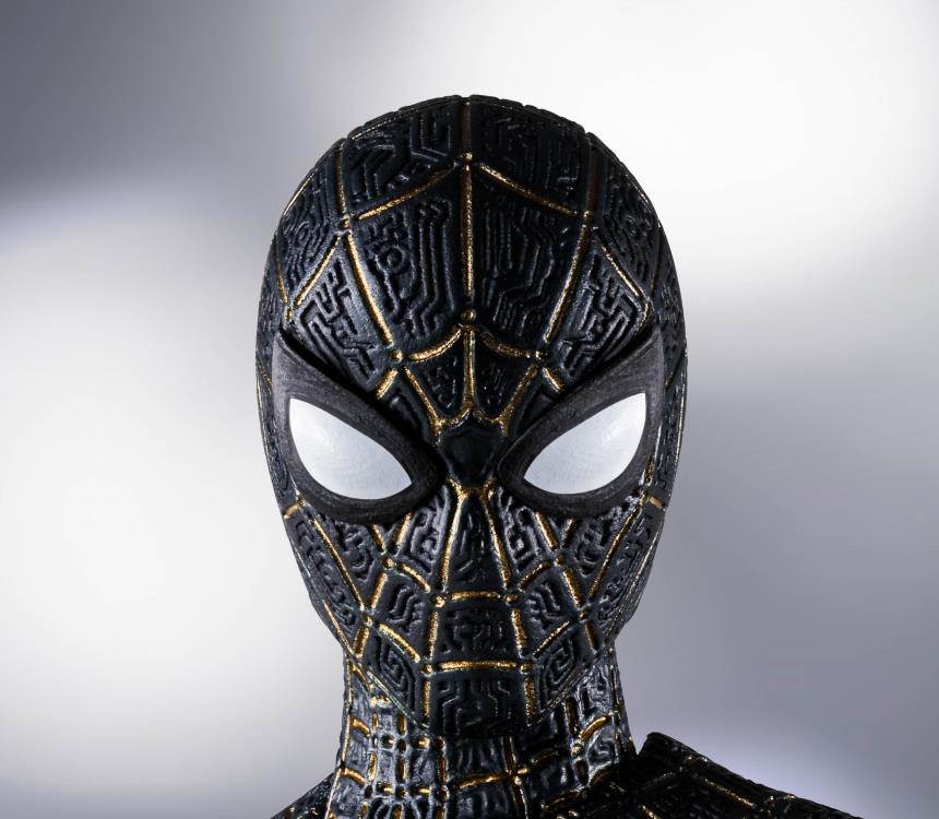 S.H. Figuarts - Spider-man No Way Home: Spider-Man (Black & Gold Suit) - Image 8