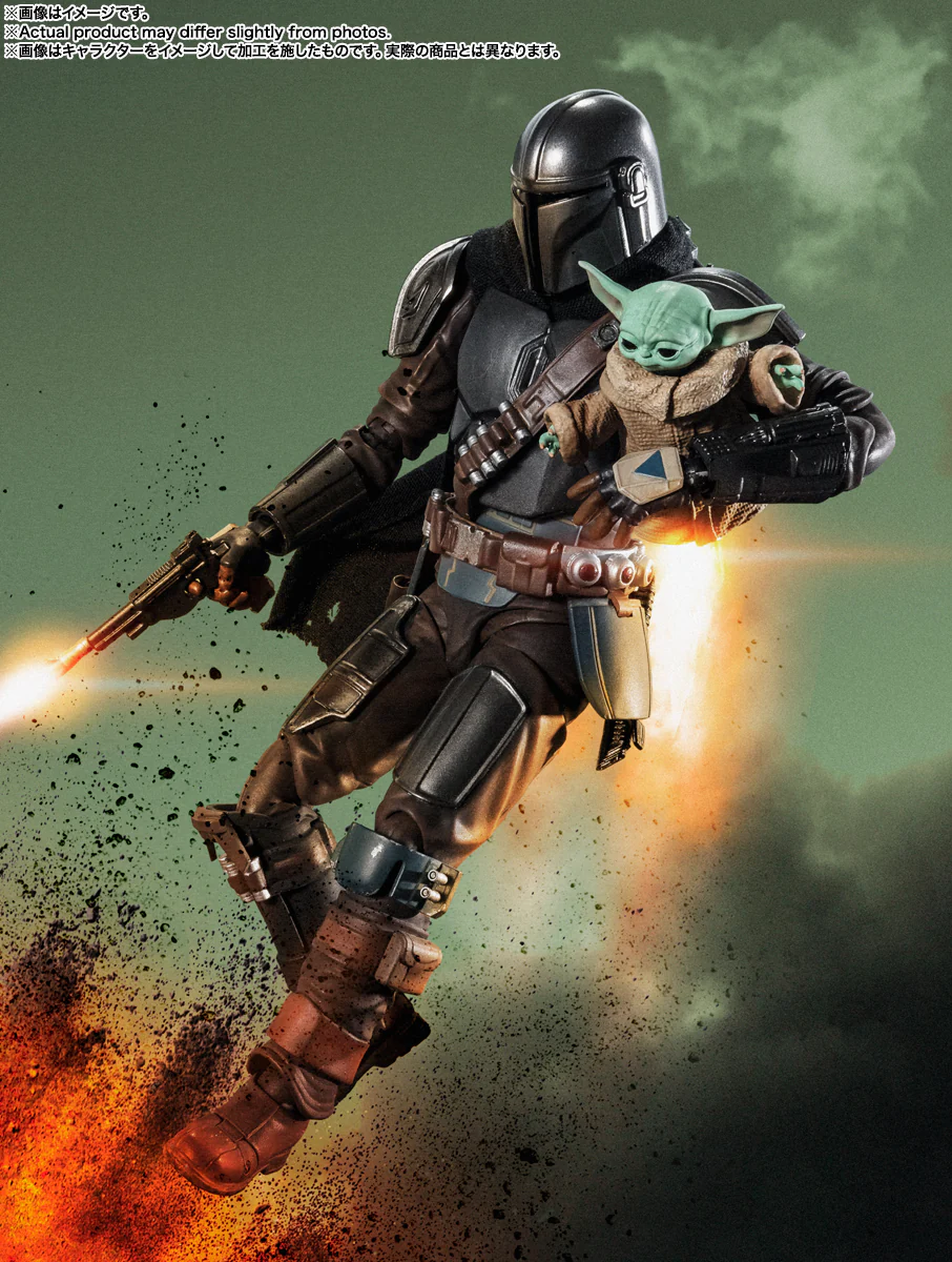 S.H. Figuarts - Star Wars: The Mandalorian - Mandalorian & Grogu - Image 11