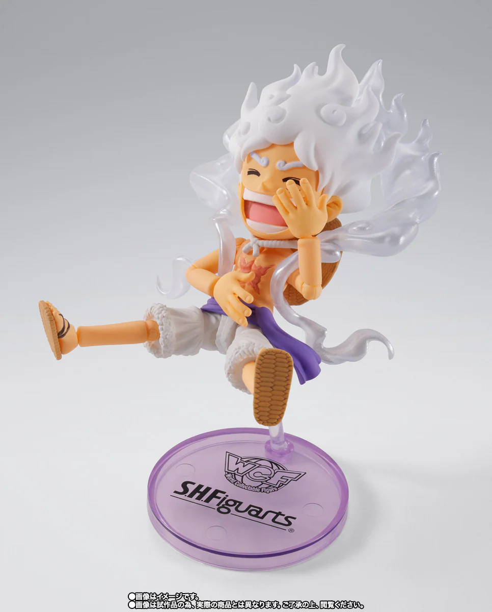 S.H.Figuarts x World Collectable Figure Monkey D. Luffy (Gear 5 Ver.) - P-Bandai - Image 3