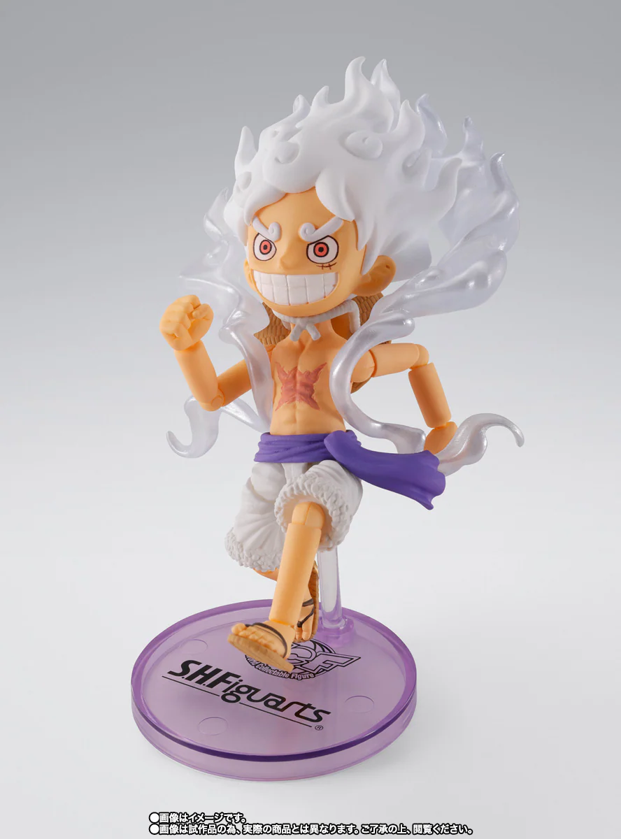 S.H.Figuarts x World Collectable Figure Monkey D. Luffy (Gear 5 Ver.) - P-Bandai - Image 4