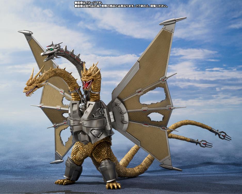 S.H. MonsterArts - Godzilla vs. King Ghidorah - Mecha King Ghidorah (Decisive Battle Set) - P-Bandai Exclusive - Image 4