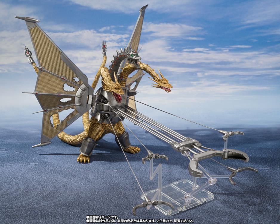 S.H. MonsterArts - Godzilla vs. King Ghidorah - Mecha King Ghidorah (Decisive Battle Set) - P-Bandai Exclusive - Image 5