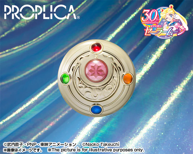 Sailor Moon Proplica Transformation Brooch & Disguise Pen Set (Brilliant Color Edition) - P-Bandai - Image 2