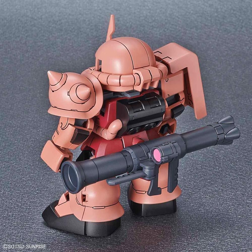 SD Gundam Cross Silhouette #014 Zaku II (Char's Custom) - Image 5