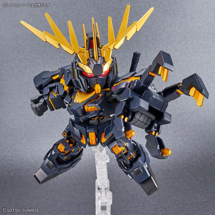 SD Gundam Cross Silhouette #019 Unicorn Gundam Unit 2 Banshee (Destroy Mode) & Banshee Norn Parts Set - Image 7