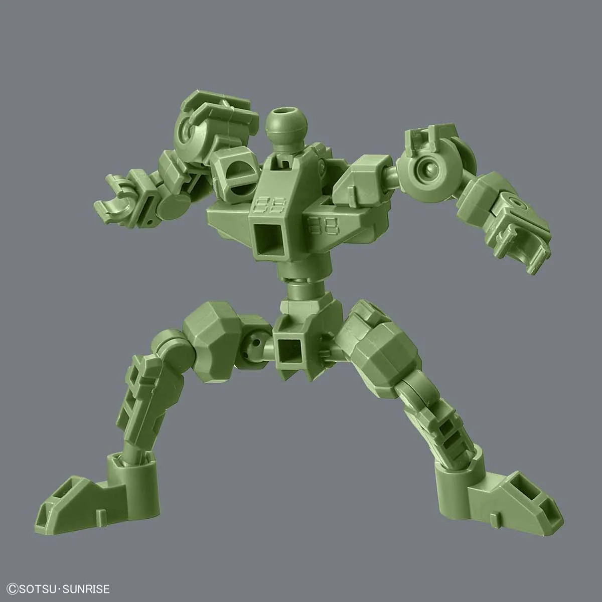 SD Gundam Cross Silhouette Frame (Green) - Image 3
