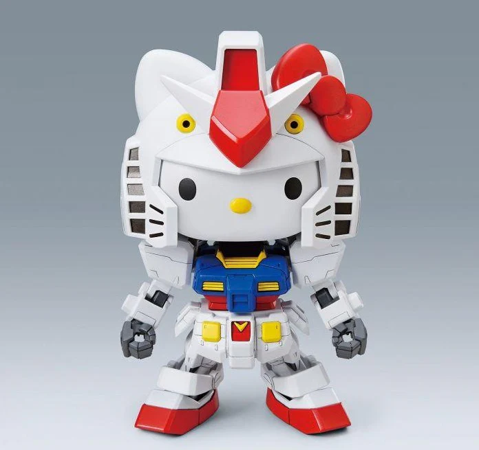 SD Gundam Cross Silhouette Hello Kitty x RX-78-2 Gundam - Image 2