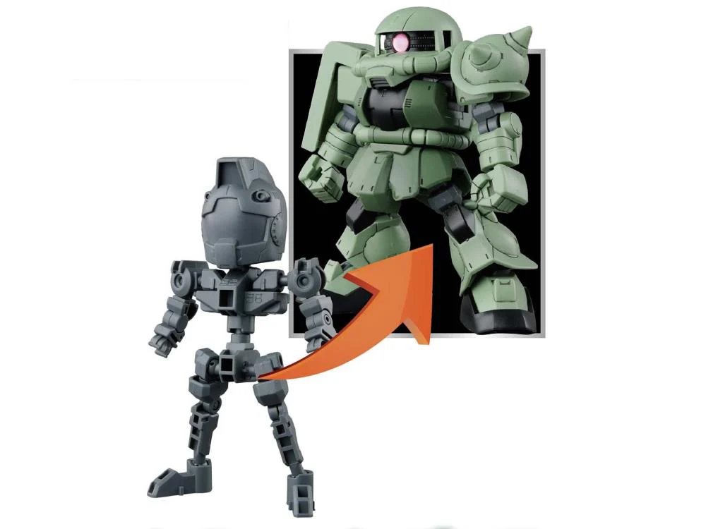 SD Gundam Cross Silhouette Hello Kitty x Zaku II - Image 5