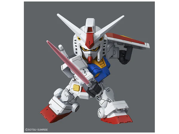 SD Gundam Cross Silhouette RX-78-2 Gundam & Cross Silhouette Frame Set - Image 10