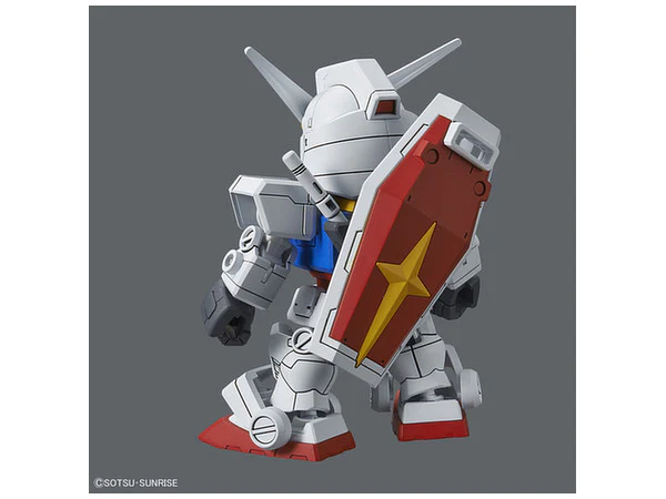 SD Gundam Cross Silhouette RX-78-2 Gundam & Cross Silhouette Frame Set - Image 11