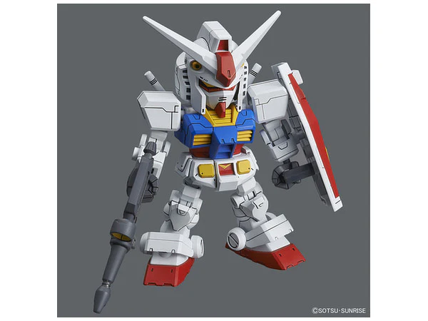 SD Gundam Cross Silhouette RX-78-2 Gundam & Cross Silhouette Frame Set - Image 2