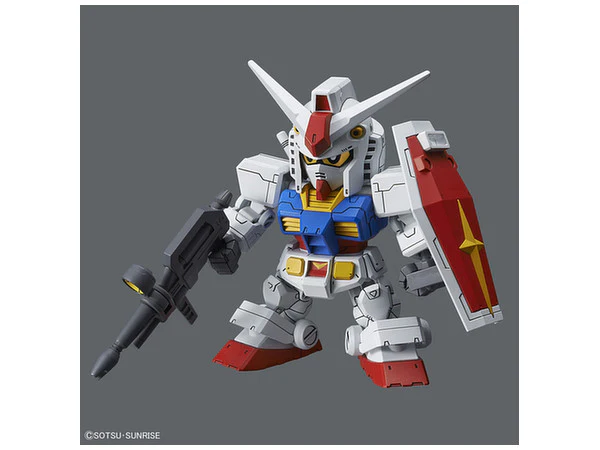 SD Gundam Cross Silhouette RX-78-2 Gundam & Cross Silhouette Frame Set - Image 4