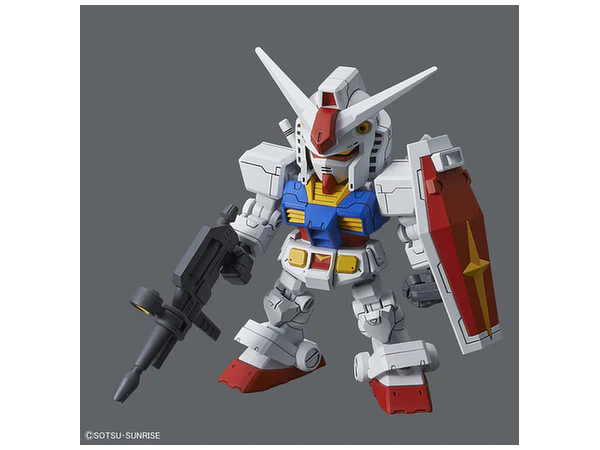 SD Gundam Cross Silhouette RX-78-2 Gundam & Cross Silhouette Frame Set - Image 6
