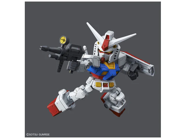 SD Gundam Cross Silhouette RX-78-2 Gundam & Cross Silhouette Frame Set - Image 7