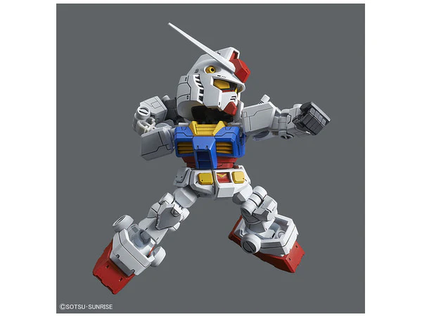 SD Gundam Cross Silhouette RX-78-2 Gundam & Cross Silhouette Frame Set - Image 8