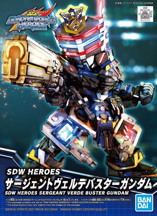 SD Gundam World Heroes 03 Sargent Verde Buster Gundam