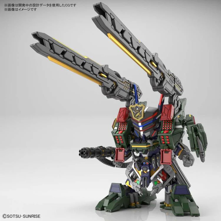 SD Gundam World Heroes 12 Sergeant Verde Buster Gundam DX - Image 4