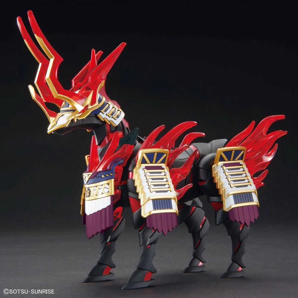 SD Gundam World Heroes 34 Nobunaga's War Horse Model Kit - Image 2