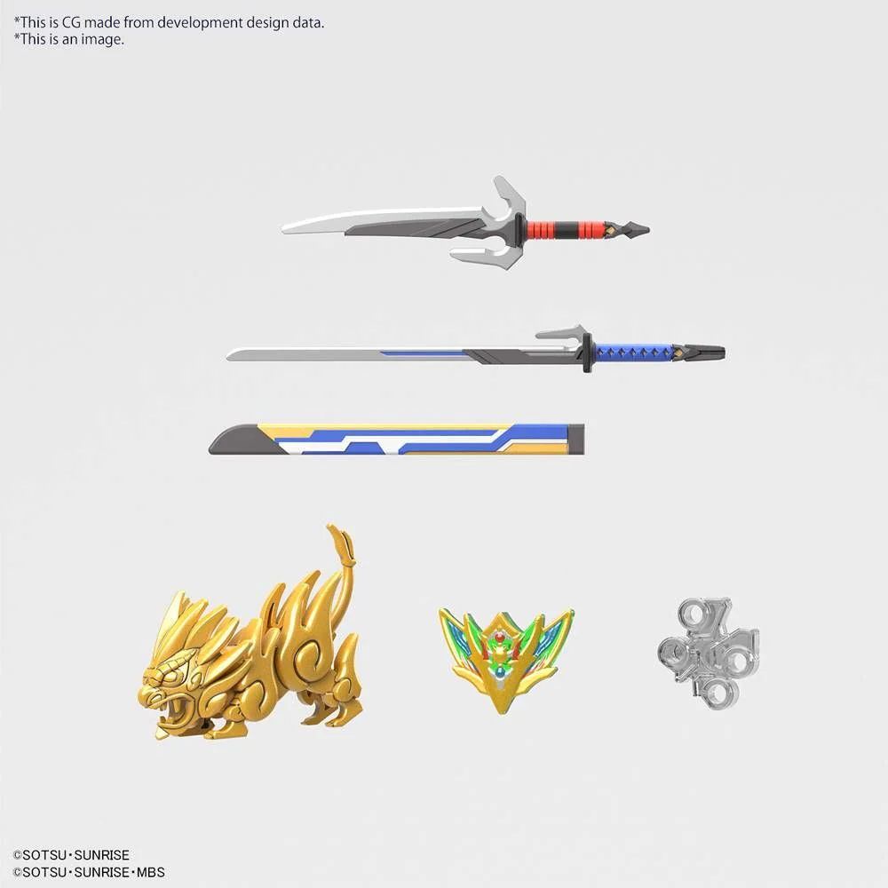 SD Gundam World Heroes 35 Onmitsu Gundam Aerial - Image 10