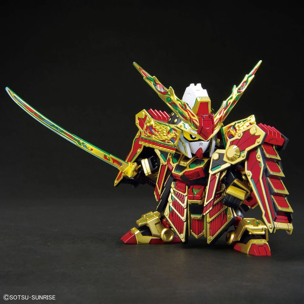 SD Gundam World Heroes 36 Musha Gundam Model Kit - Image 4