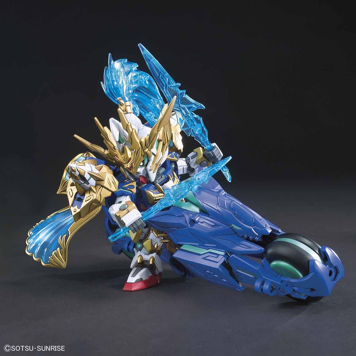 SD Sangoku Soketsuden 07 Zhao Yun 00 Gundam & Blue Dragon Drive - Image 4
